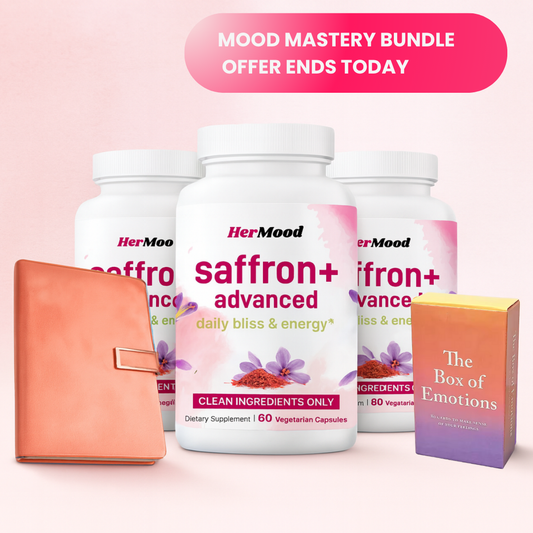 HerMood Saffron+ Mood Balancing Supplement -