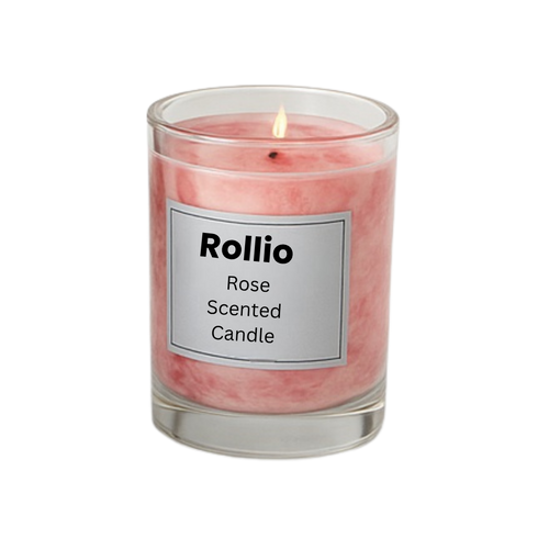 Rose Scented Candle